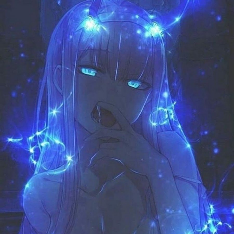 Голубые аниме авы