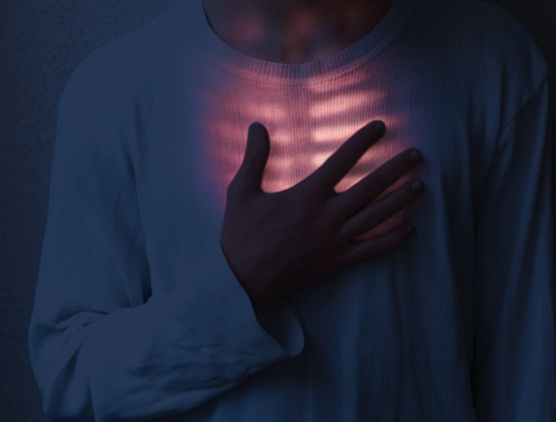 Силуэт девушки со спины