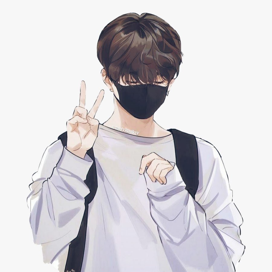 Аниме парень в капюшоне