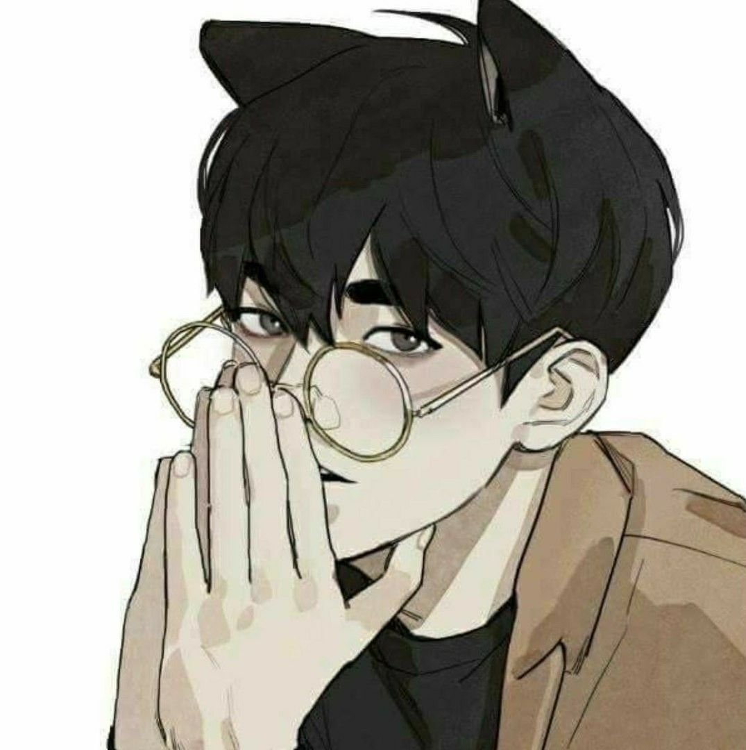 Аниме парень в маске и капюшоне