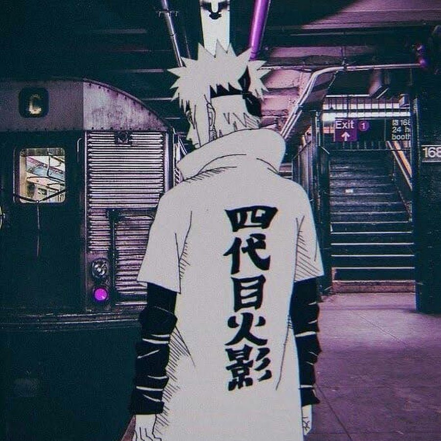 Эстетика аниме Наруто Минато