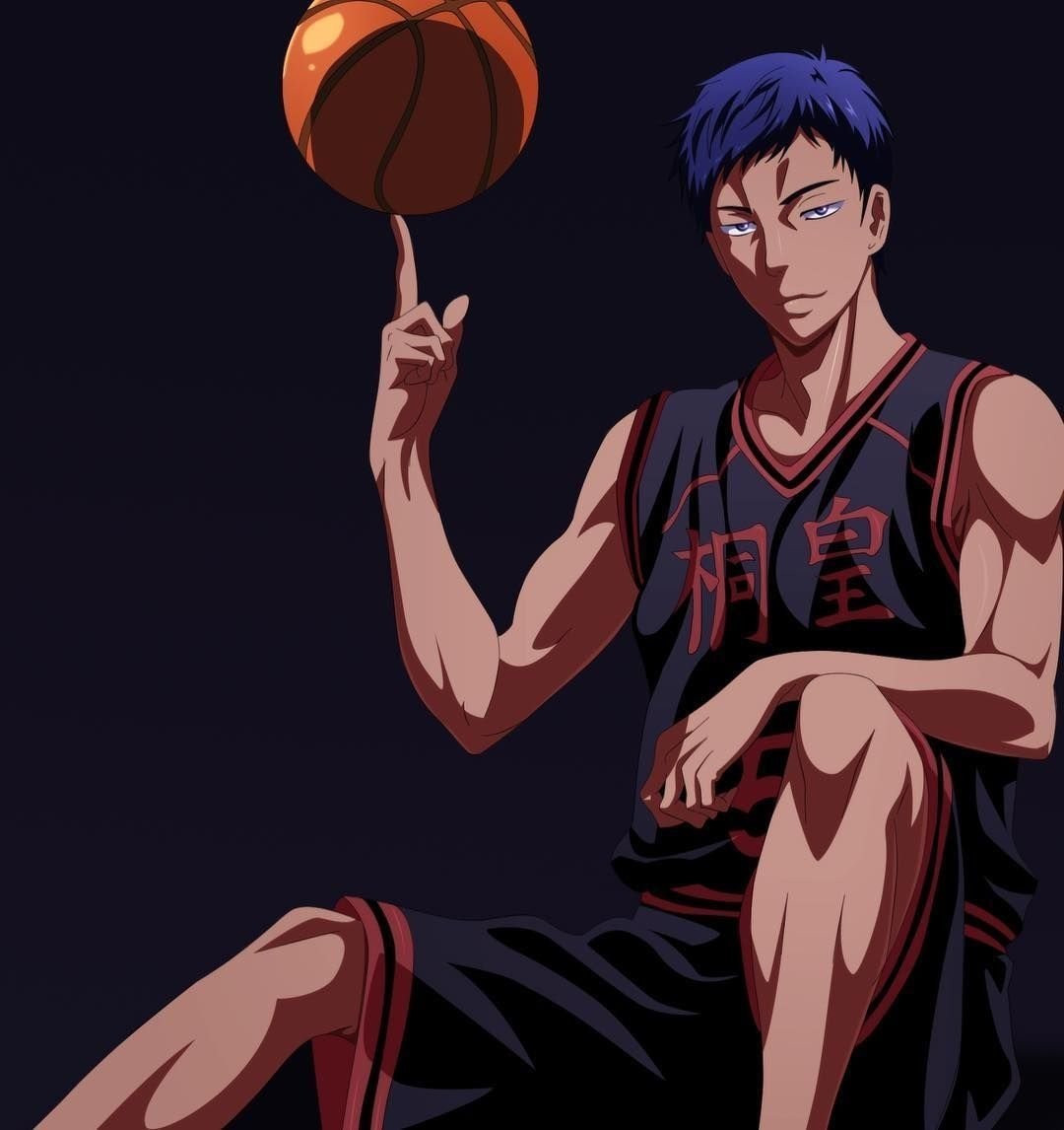 Аниме баскетбол Куроко Аомине дайки арты