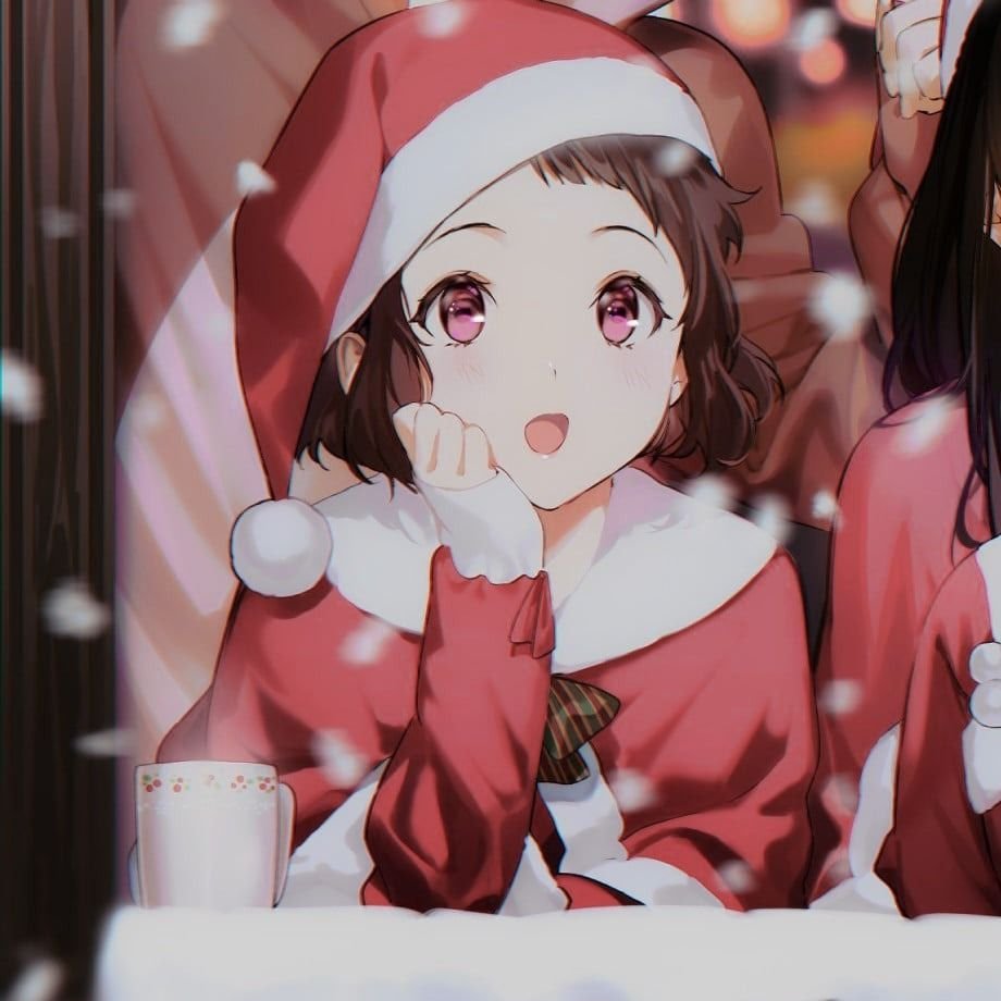 Аниме пара новый год