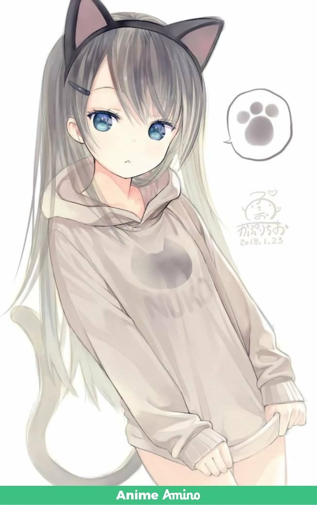 Аниме девушки с ушками