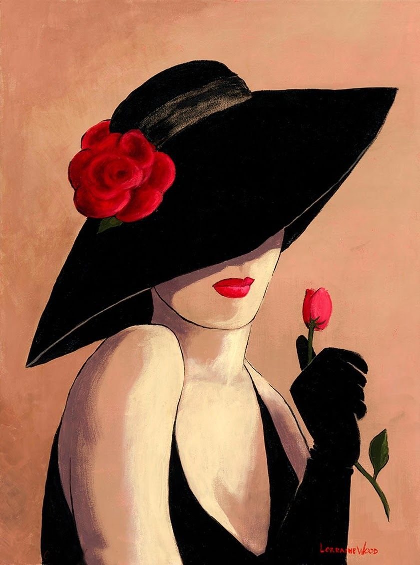 Девушка в шляпе