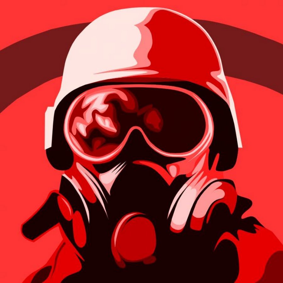 Красная аватарка