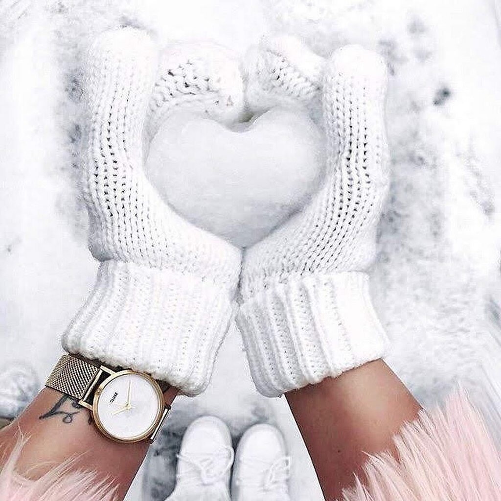 Зимняя Эстетика девушка