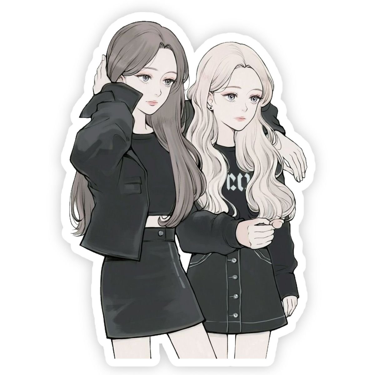 Парные аватарки для трех подруг