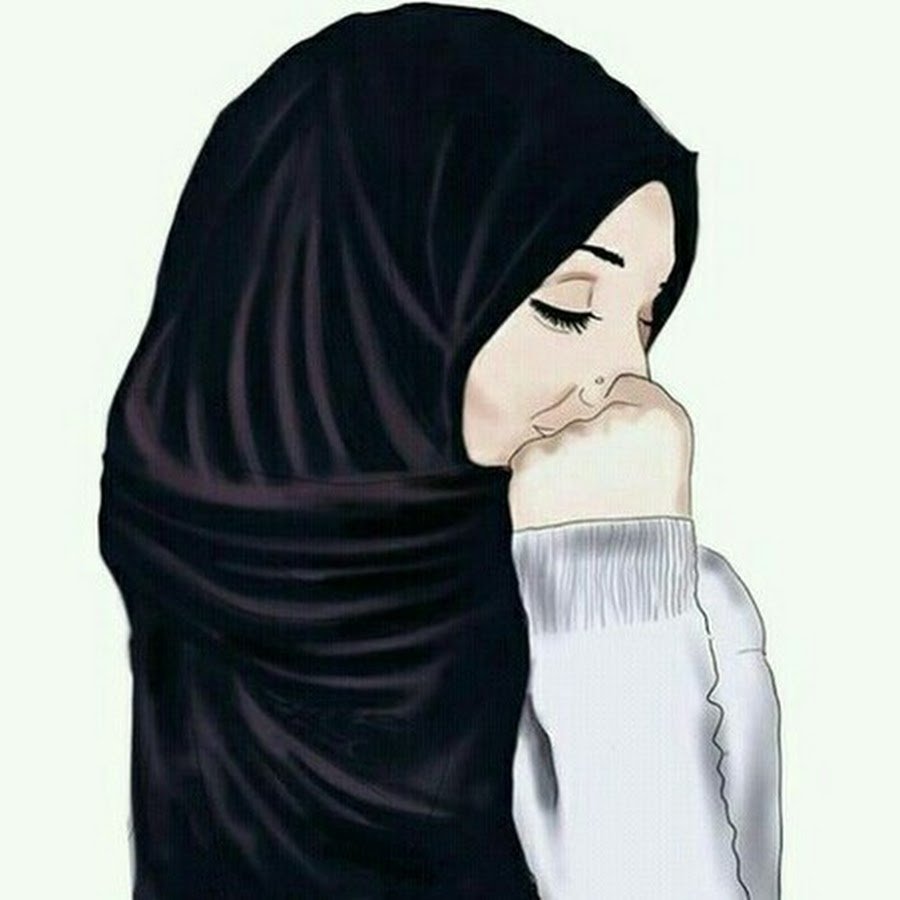 Нарисовать мусульманку в хиджабе
