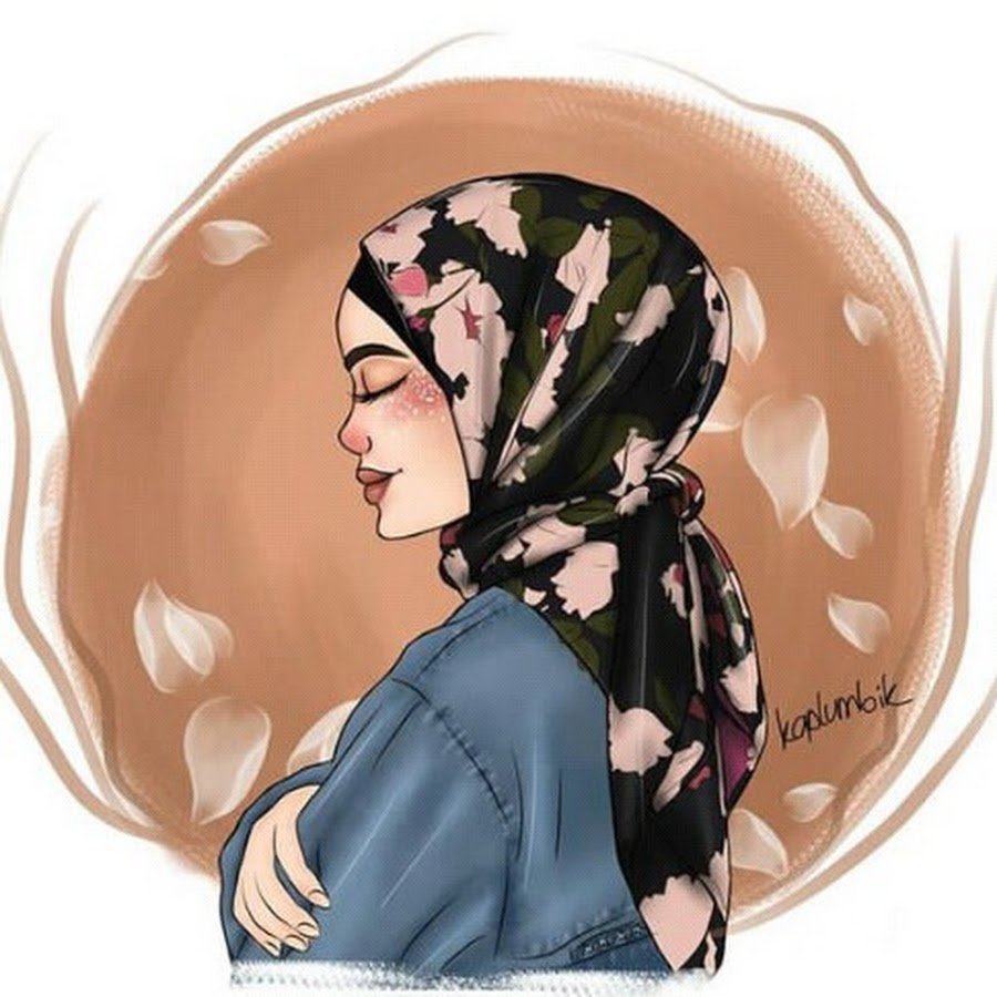 Девушка в платке