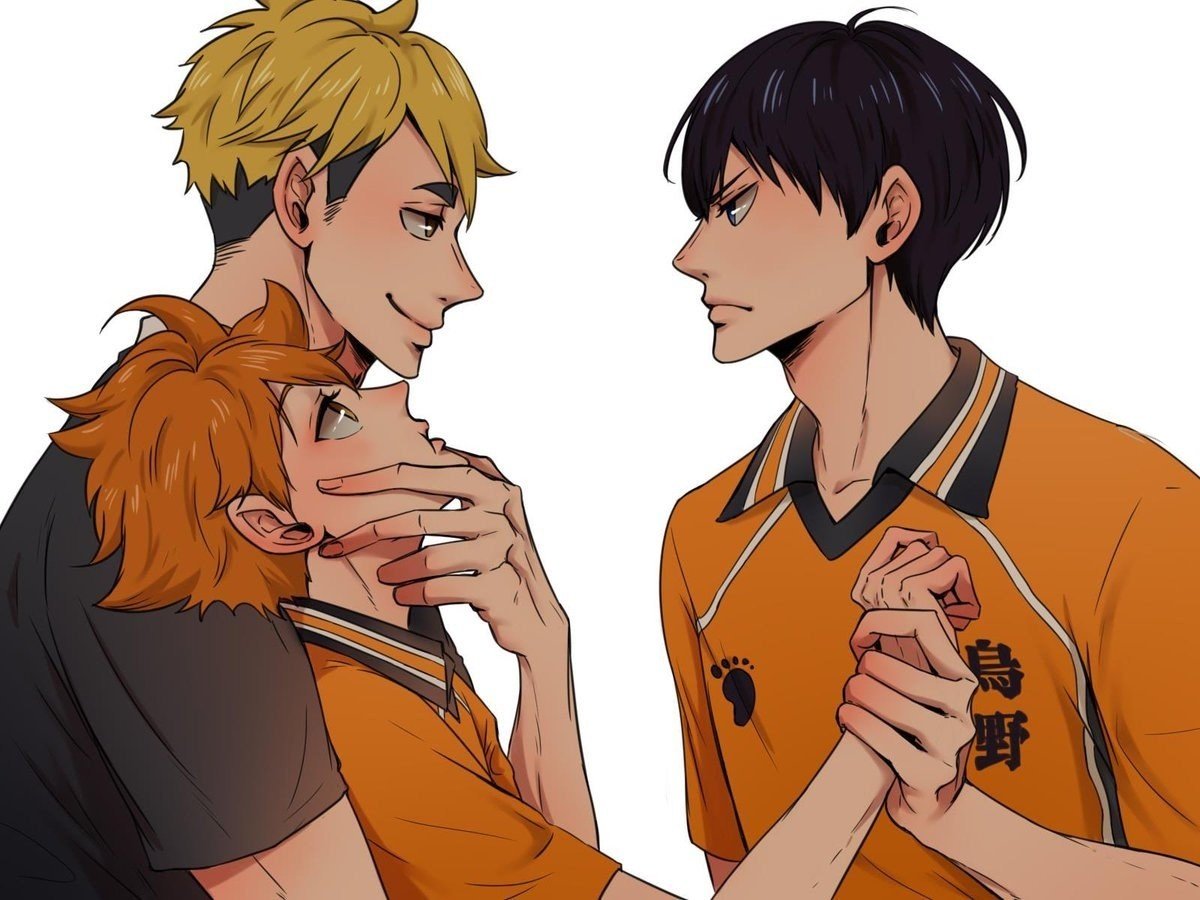 Парные авы аниме волейбол