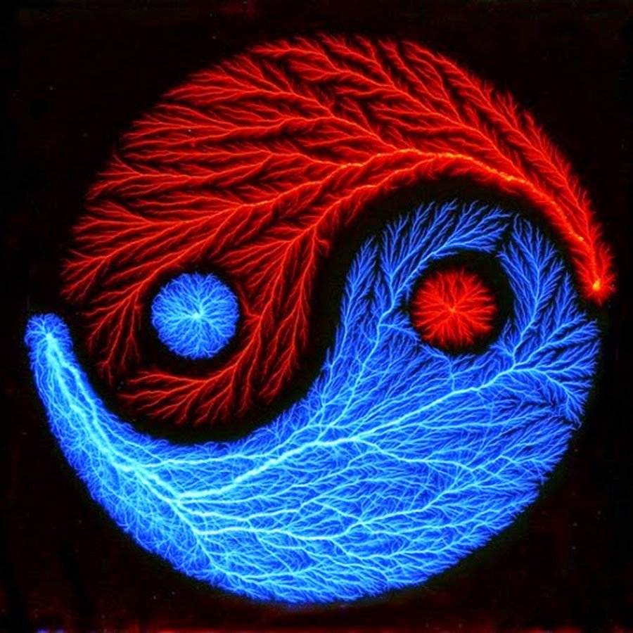 Стринг арт Инь Янь