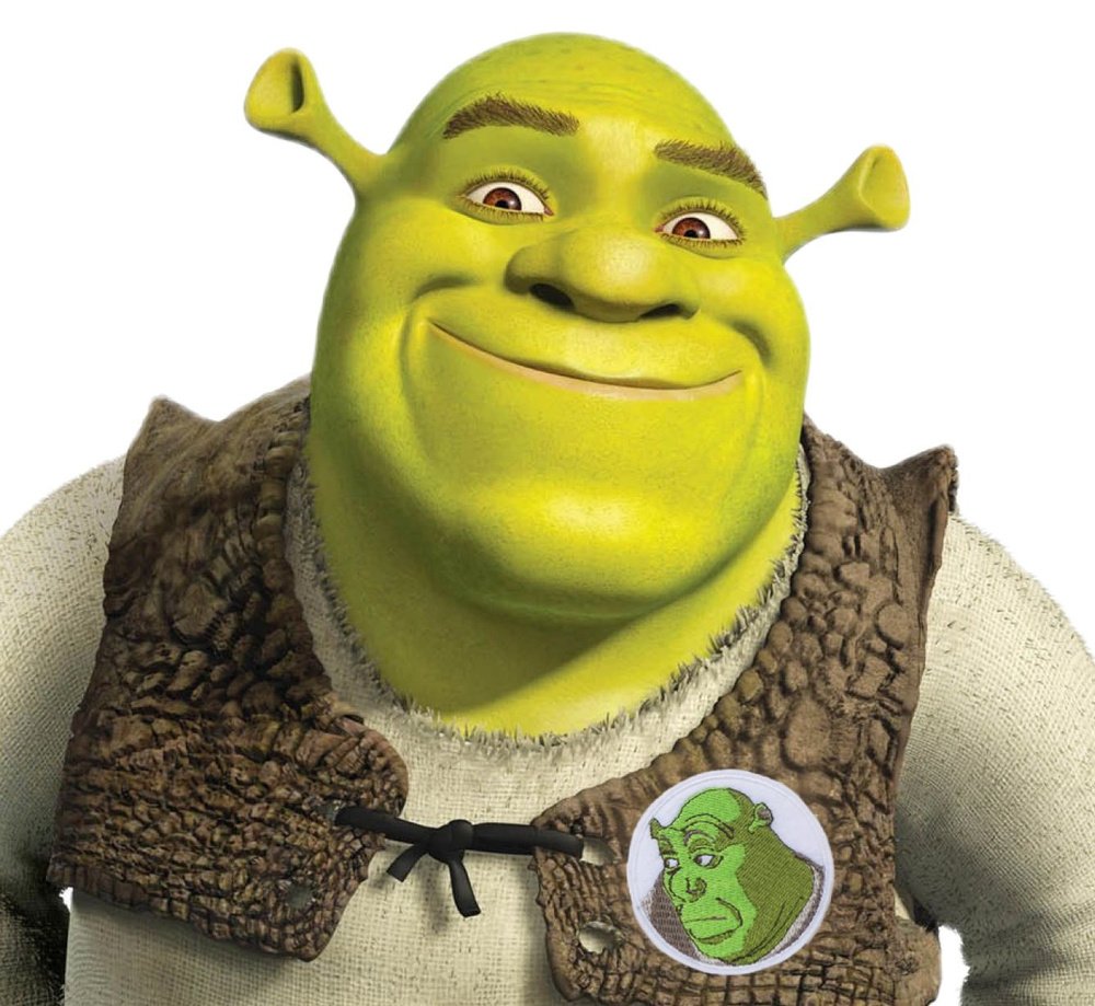 Шрек снизу Мем