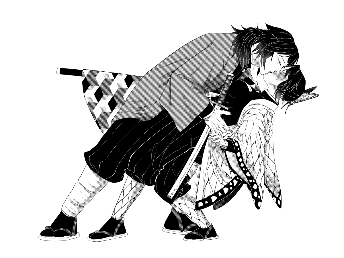 Клинок рассекающий демонов Томиока и Шинобу