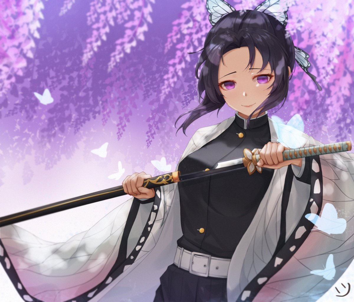 Шинобу аниме клинок рассекающий