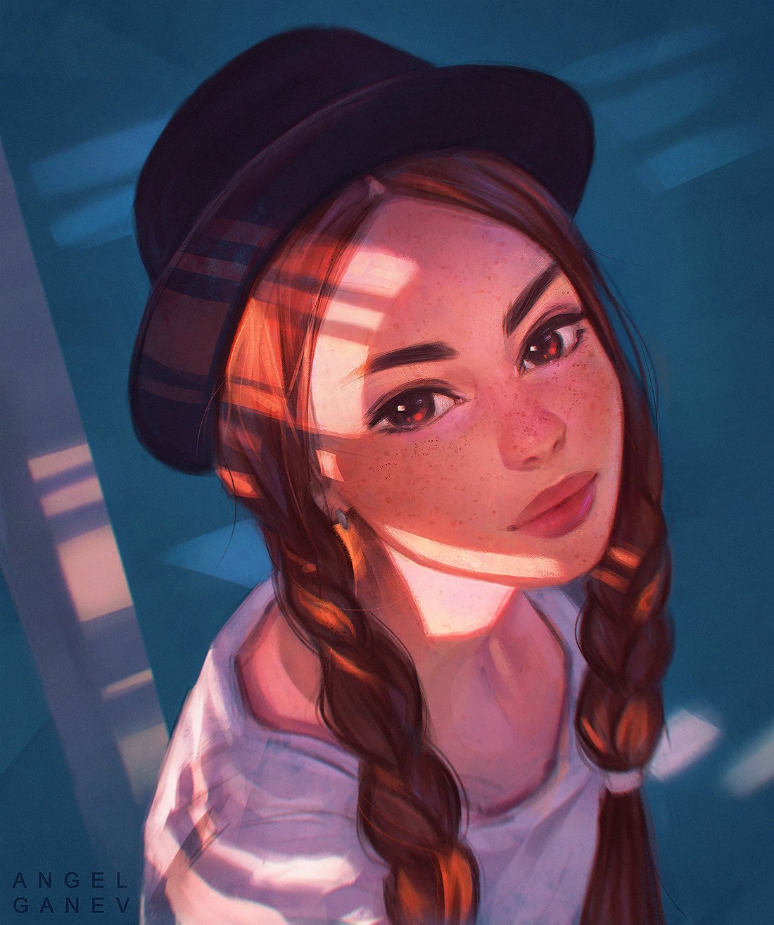 Девушка с крыльями