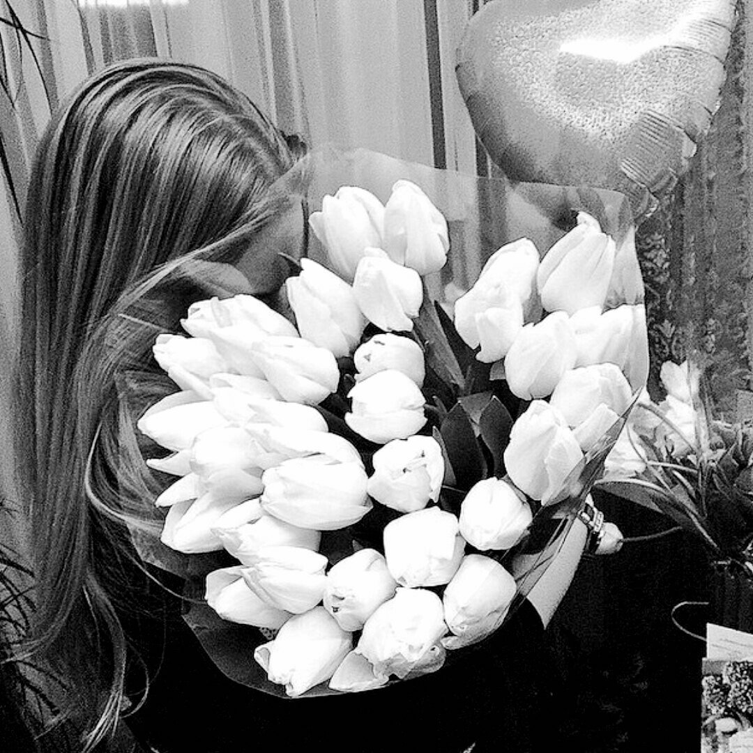 Тюльпаны утром