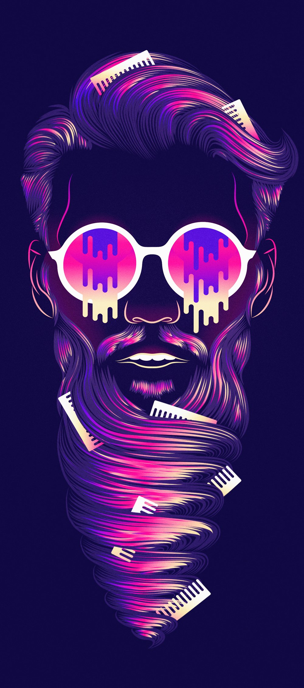 Фиолетовые аватарки