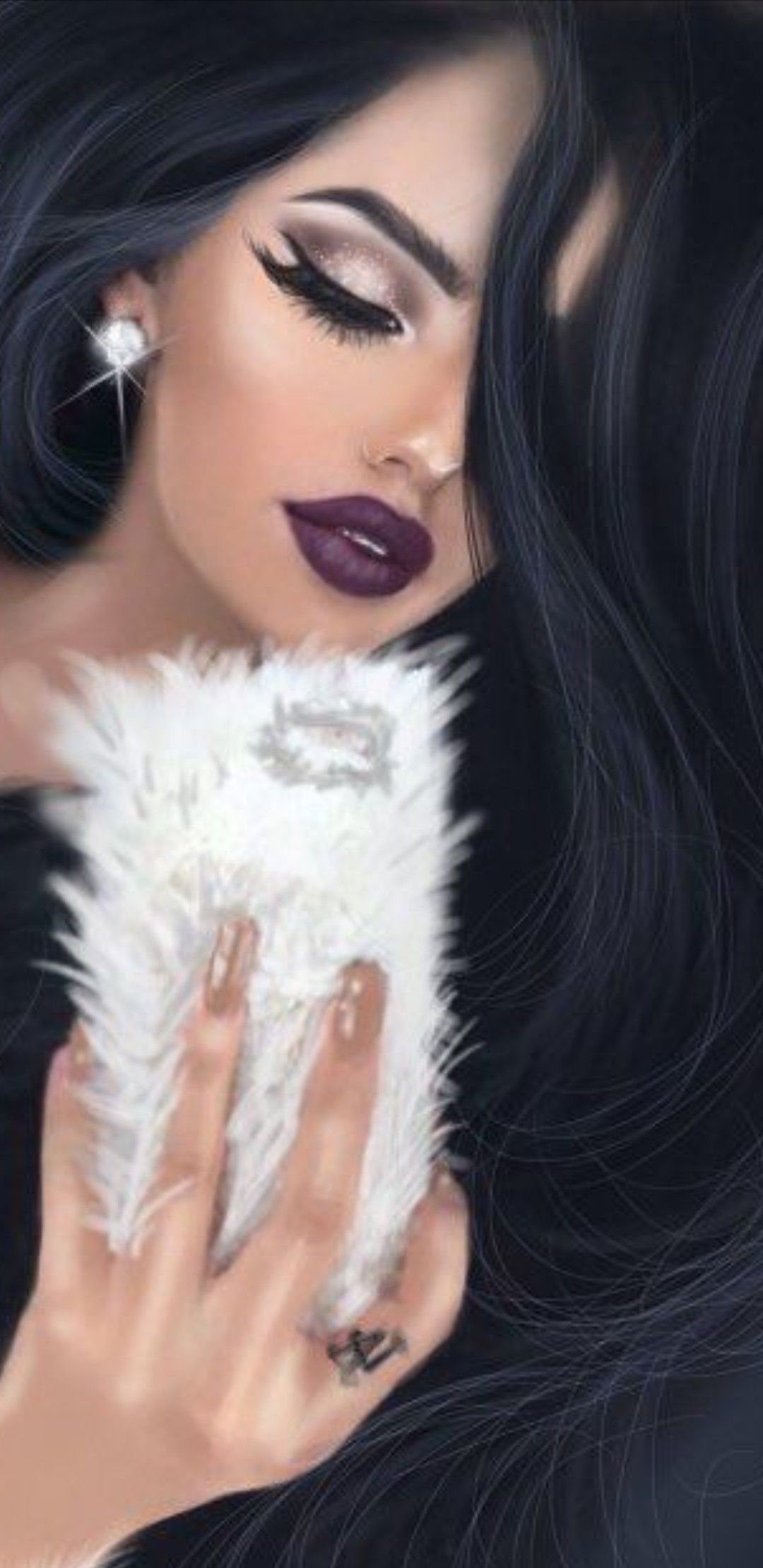 Девушка арт