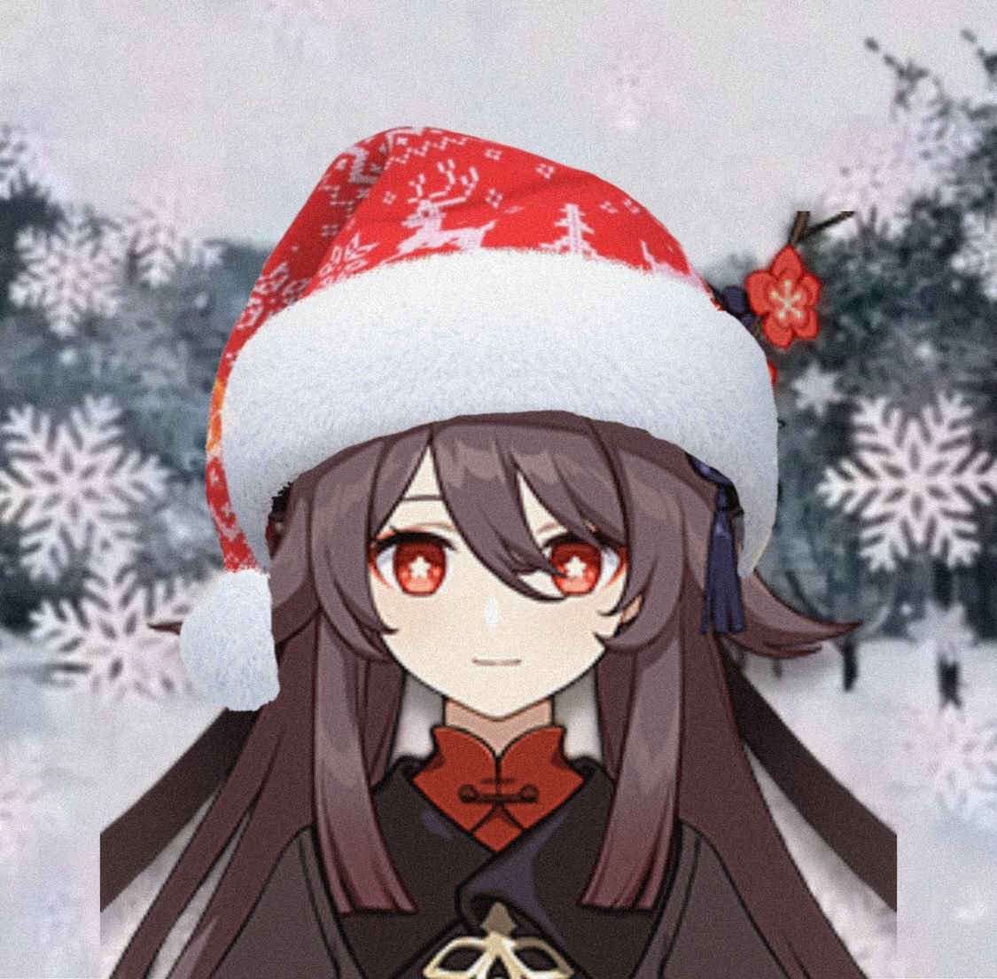 Новогодние авы с ху Тао