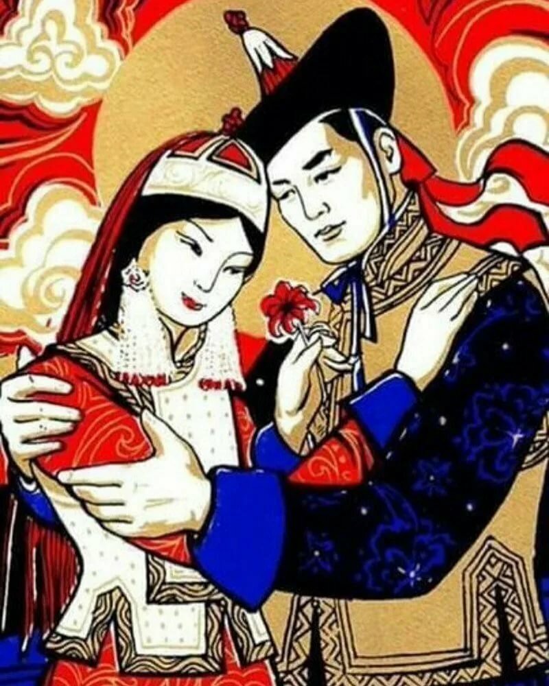 Бурятские иллюстрации