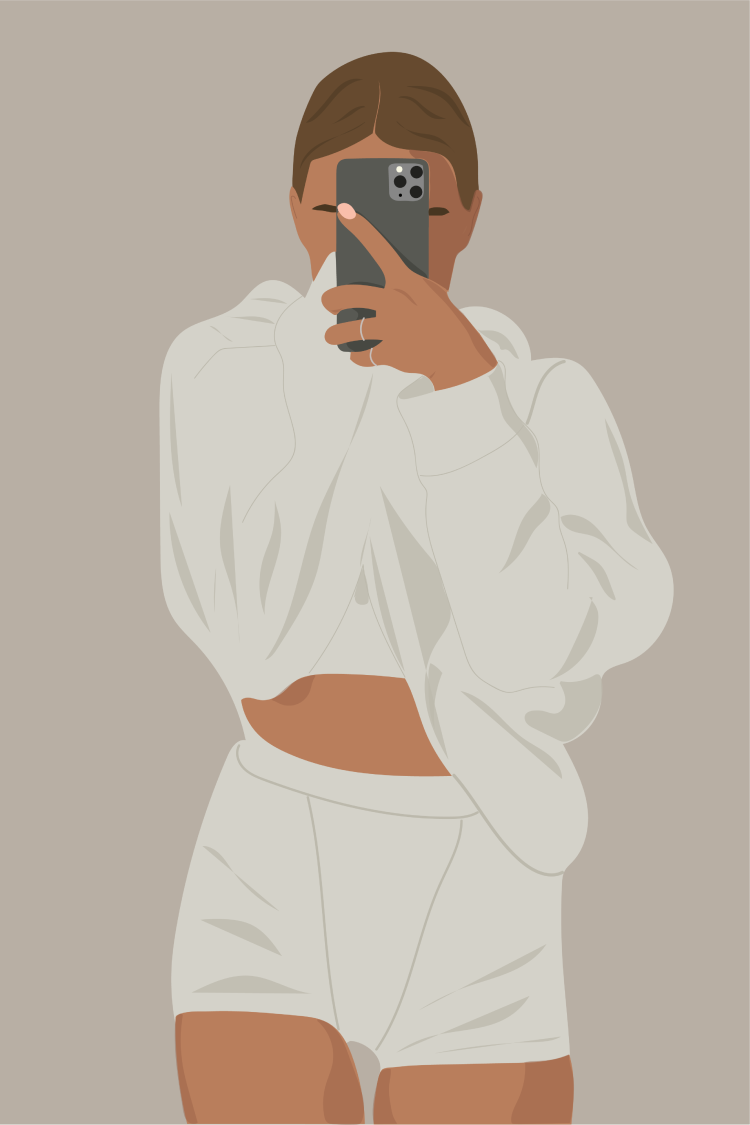 Неоновая маска обои