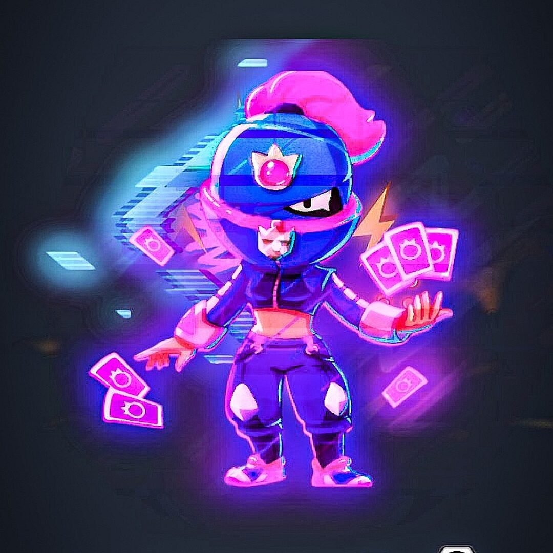 Леон арт Brawl Stars