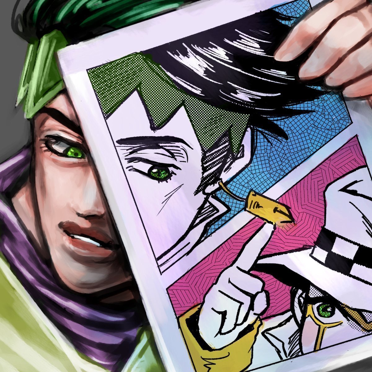 Теренс Дарби и Джотаро Куджо