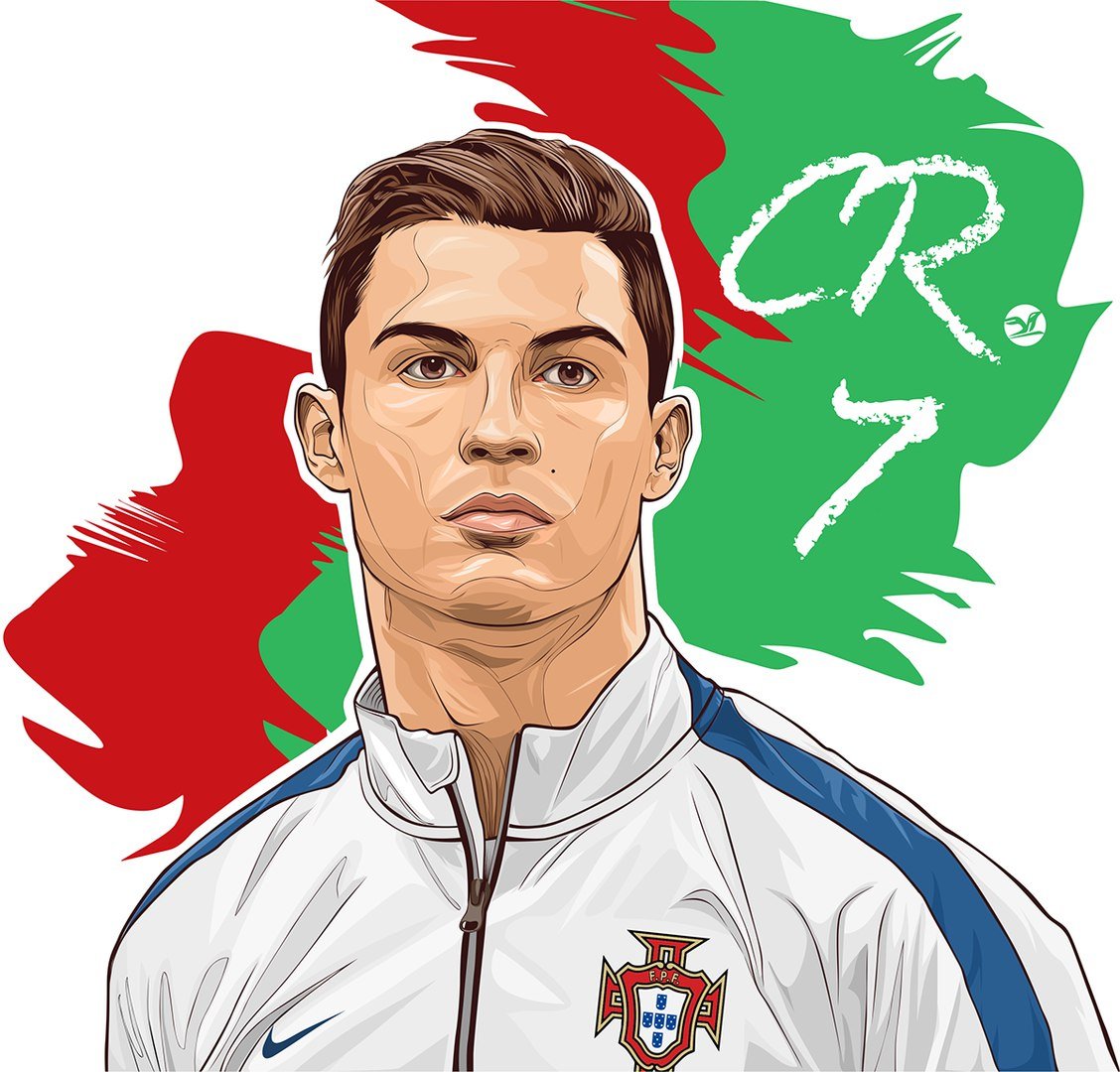 Футбол Криштиану Роналду арт