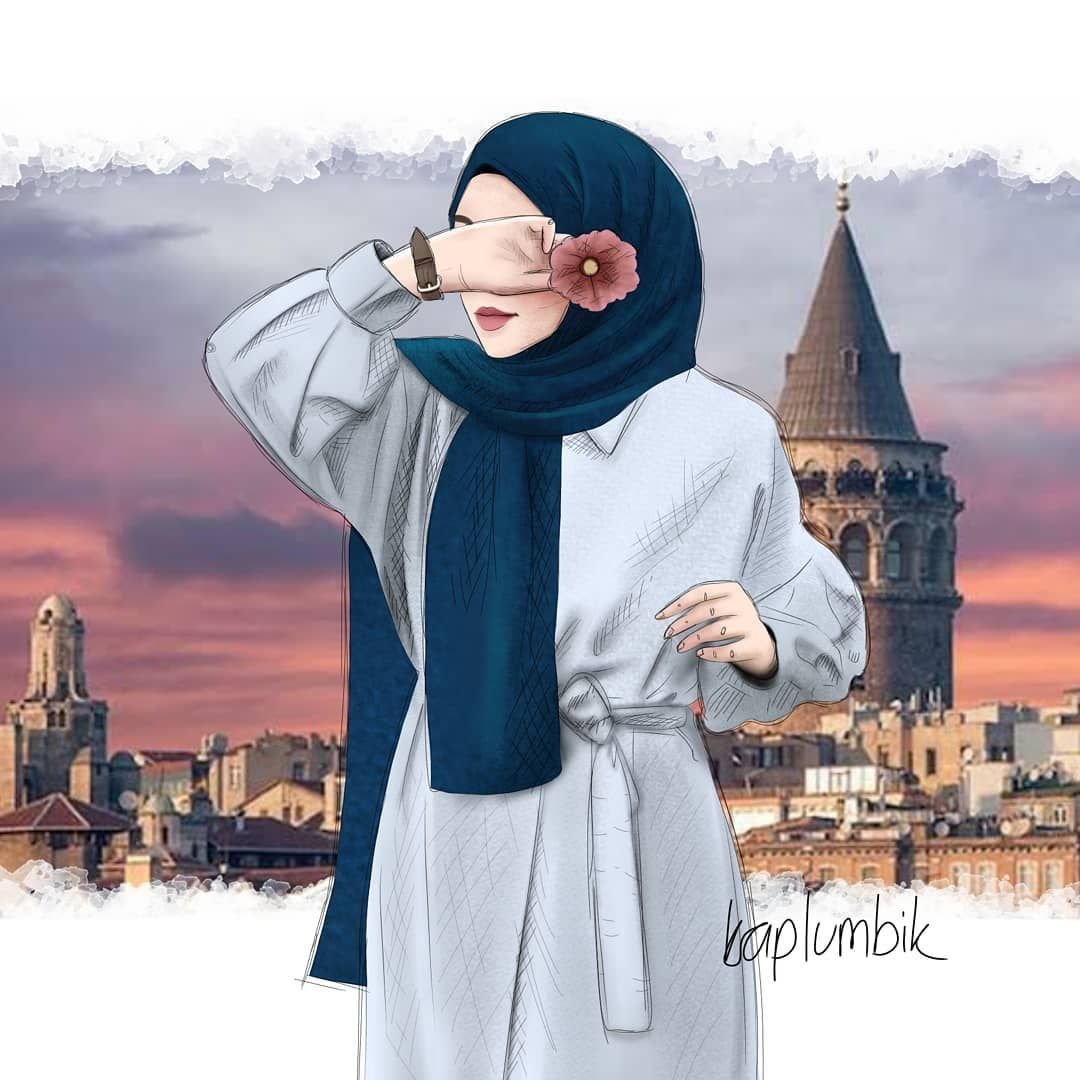 Исламская девушка с короной