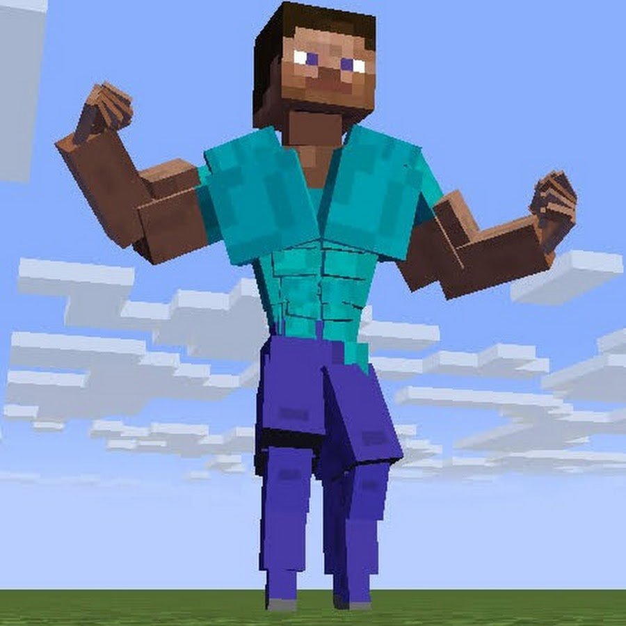 Стив в МАЙНКРАФТЕ