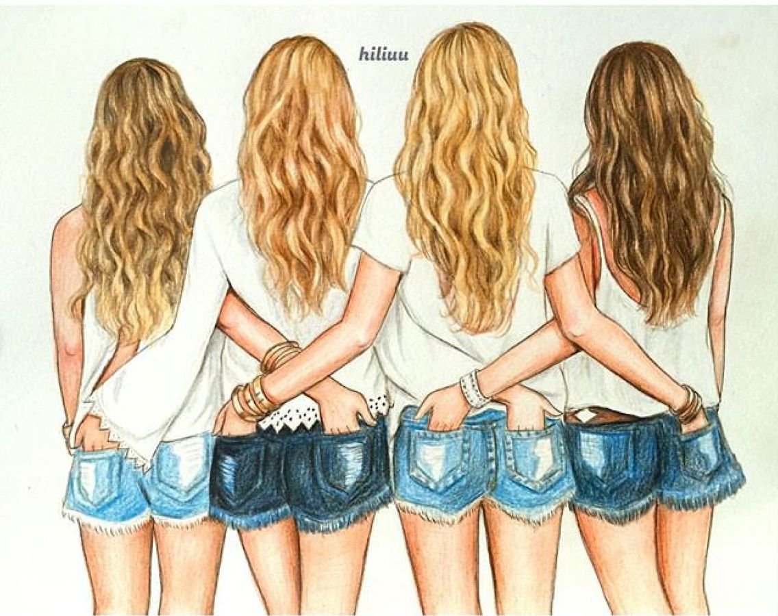 Девушка с пончиком