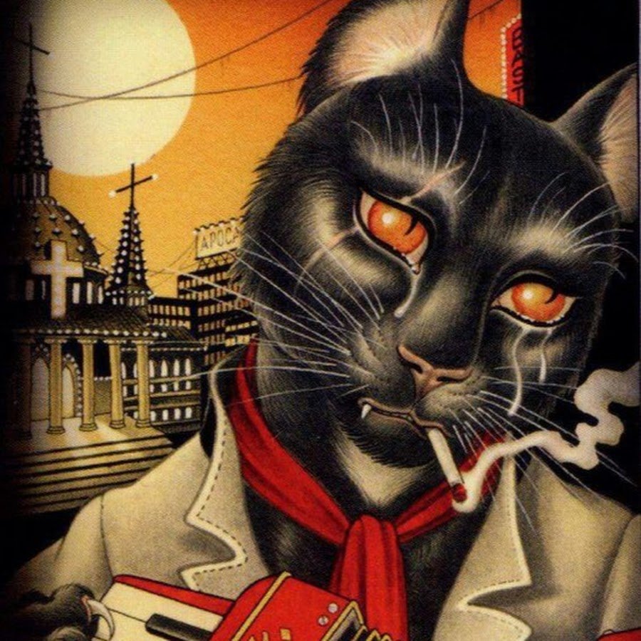 Печать кота бегемота