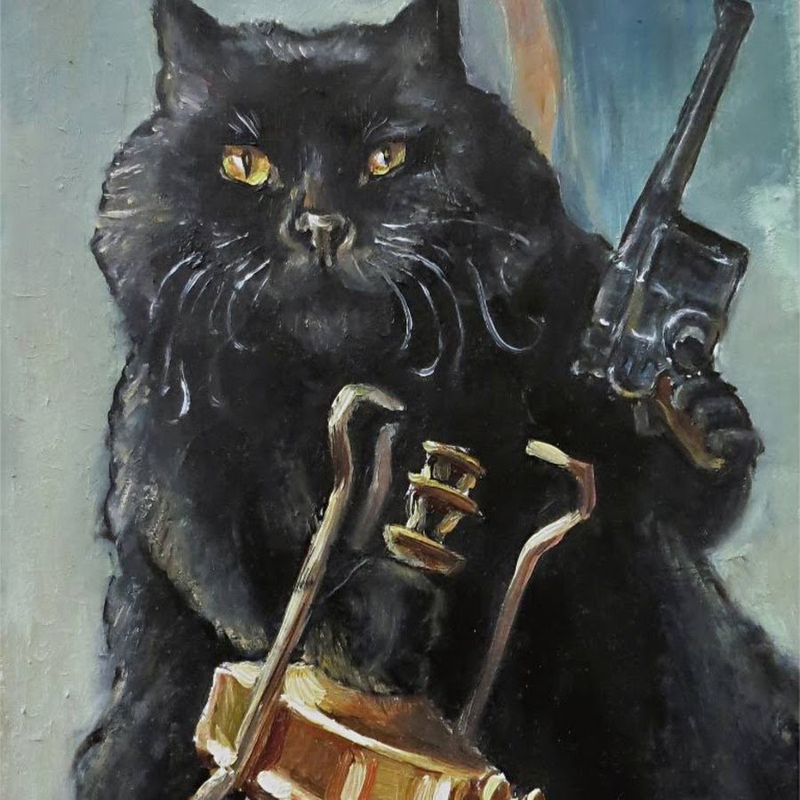 Кот Бегемот с примусом