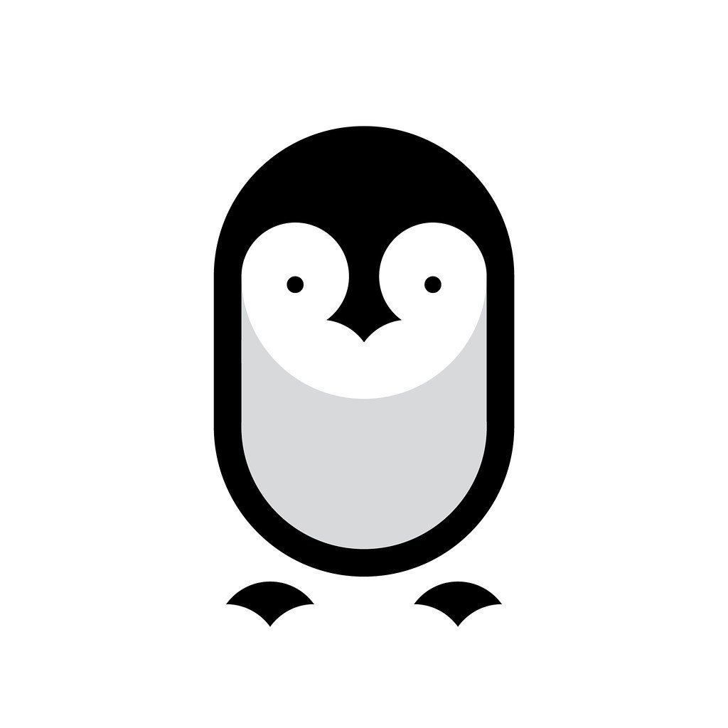 Пингвиненок на льдине