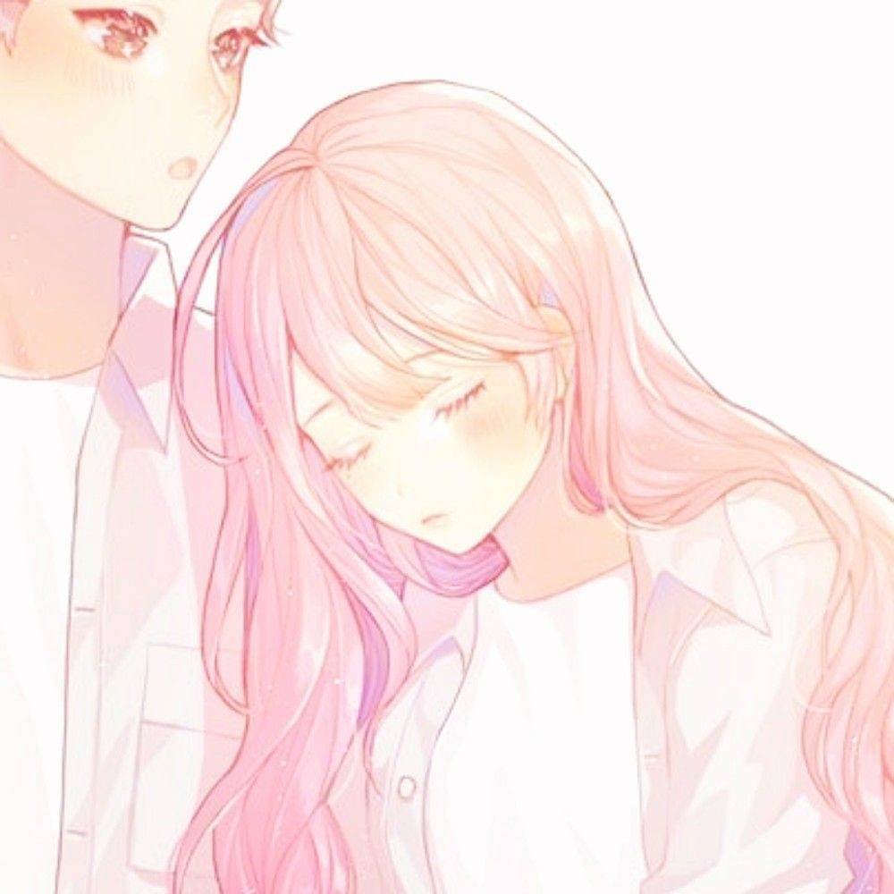 Парная аватарка аниме для подруг