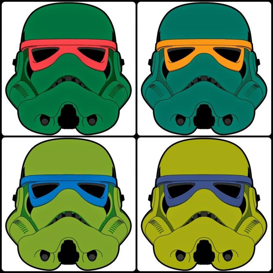 Черепашки ниндзя Звездные войны