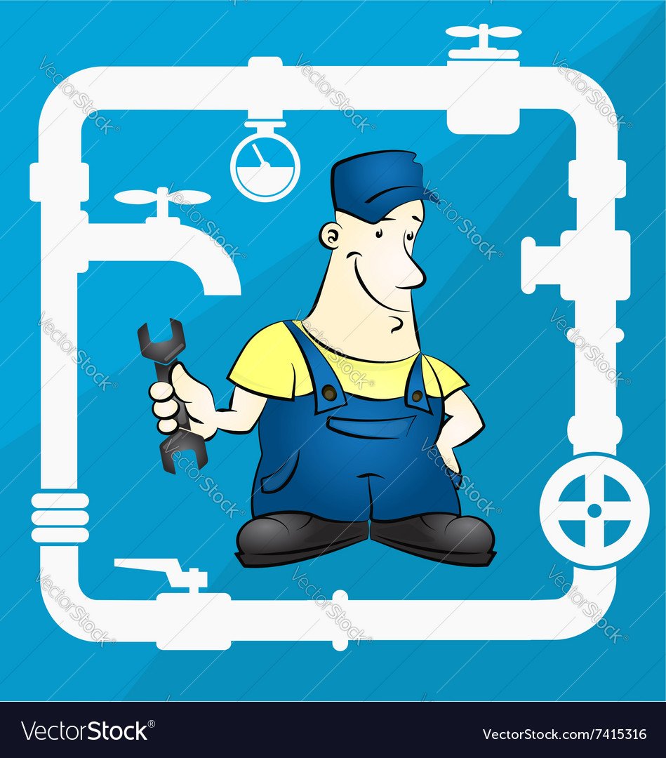 Изображение для визитки сантехника