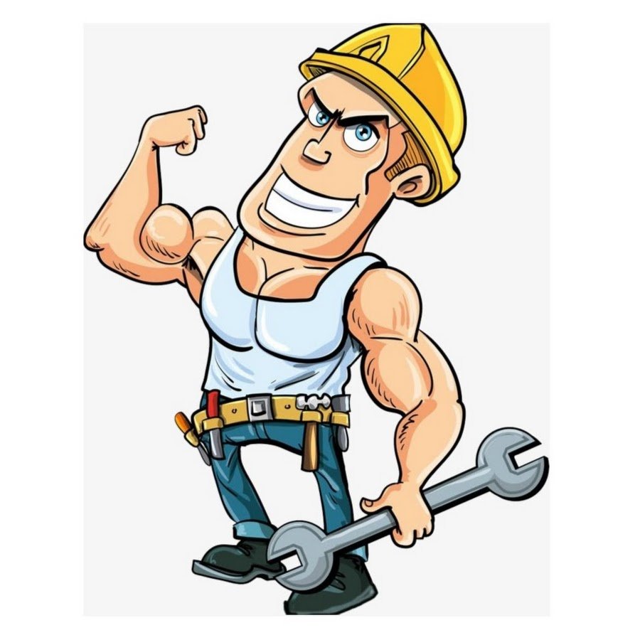 Логотип слесаря сантехника