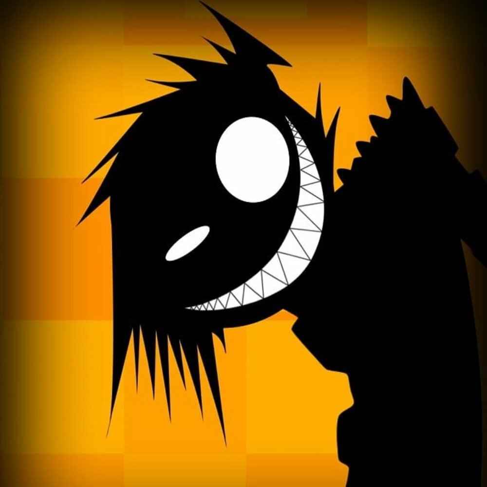 Черепок в наушниках