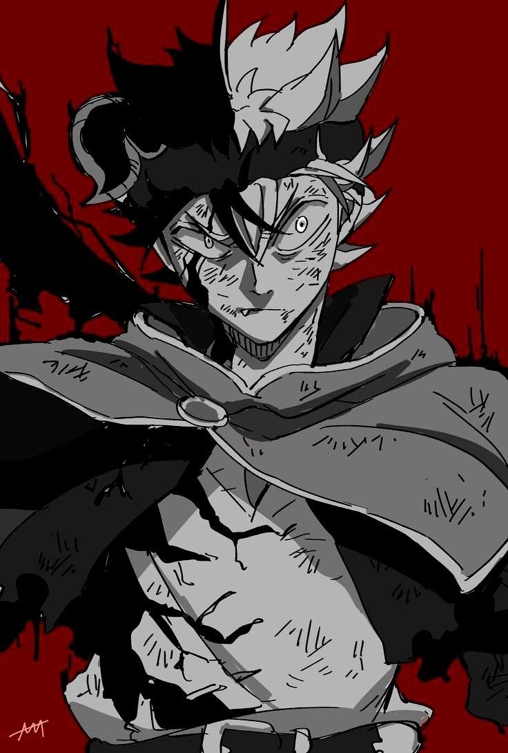 Зенон аниме черный Клевер