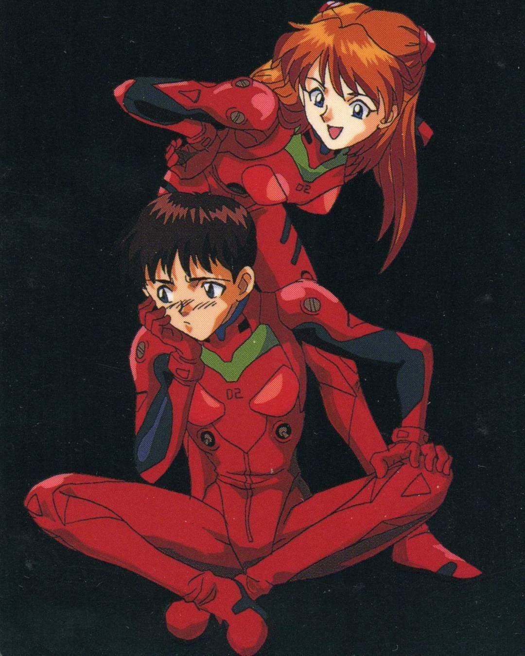 Аска Лэнгли и Синдзи