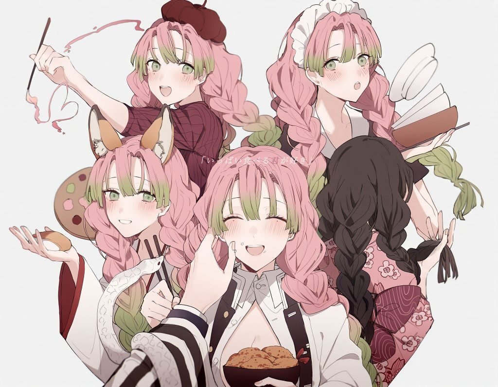 Мицури Канроджи и обанай Игуро хентай