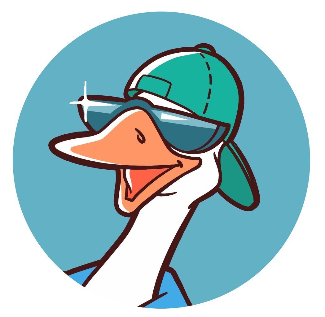 Утка в очках