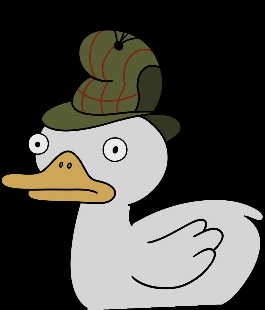 Гусь с ножом