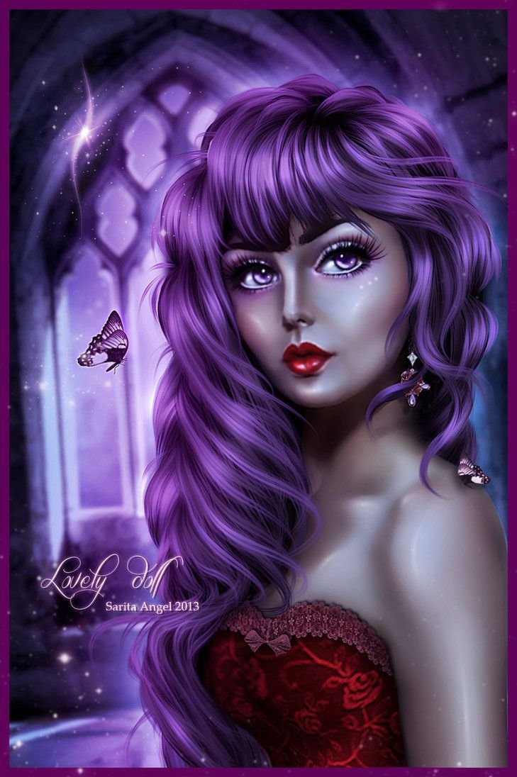 Девушка в розовом платье