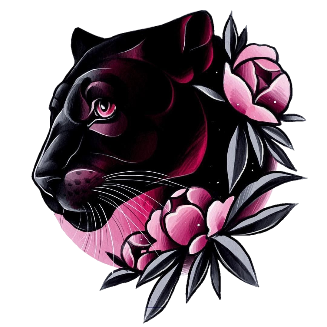 Голова пантеры