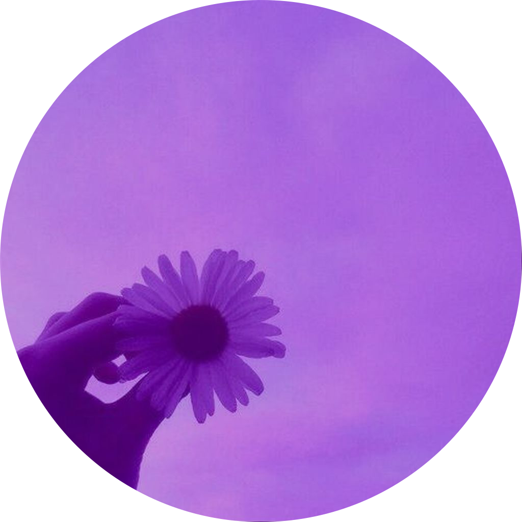 Шаблоны в капкут из тик. Фиолетовый. Фиолетовый аватар. Круглые фиолетовые цветы. Фиолетовые авы.