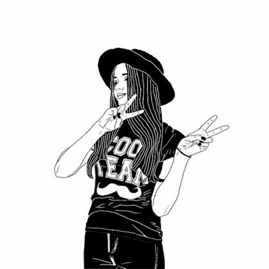 Женские лица иллюстратор Минимализм