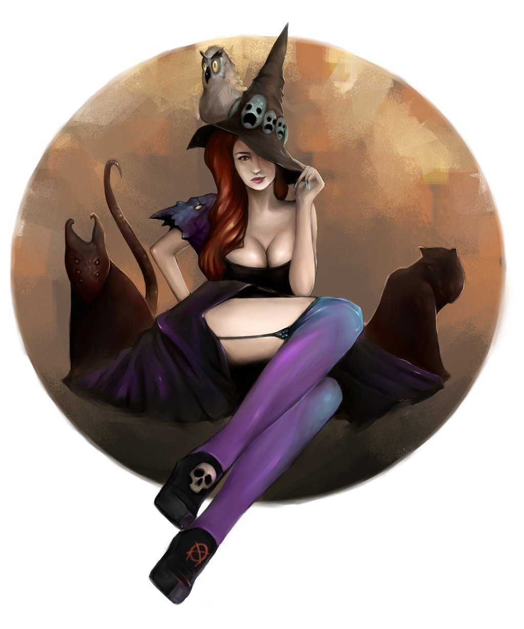 Веселые ведьмочки